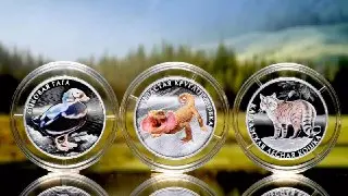 Банк России выпускает новые монеты с редкими животными