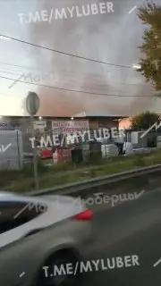Пожар в промзоне деревни Мотяково: что известно на данный момент