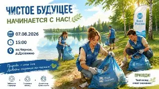 Присоединяйтесь к акции «Вода России» 7 августа в Дровнино