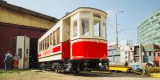 Реставрация трамвая БФ 1927 года завершена в Москве